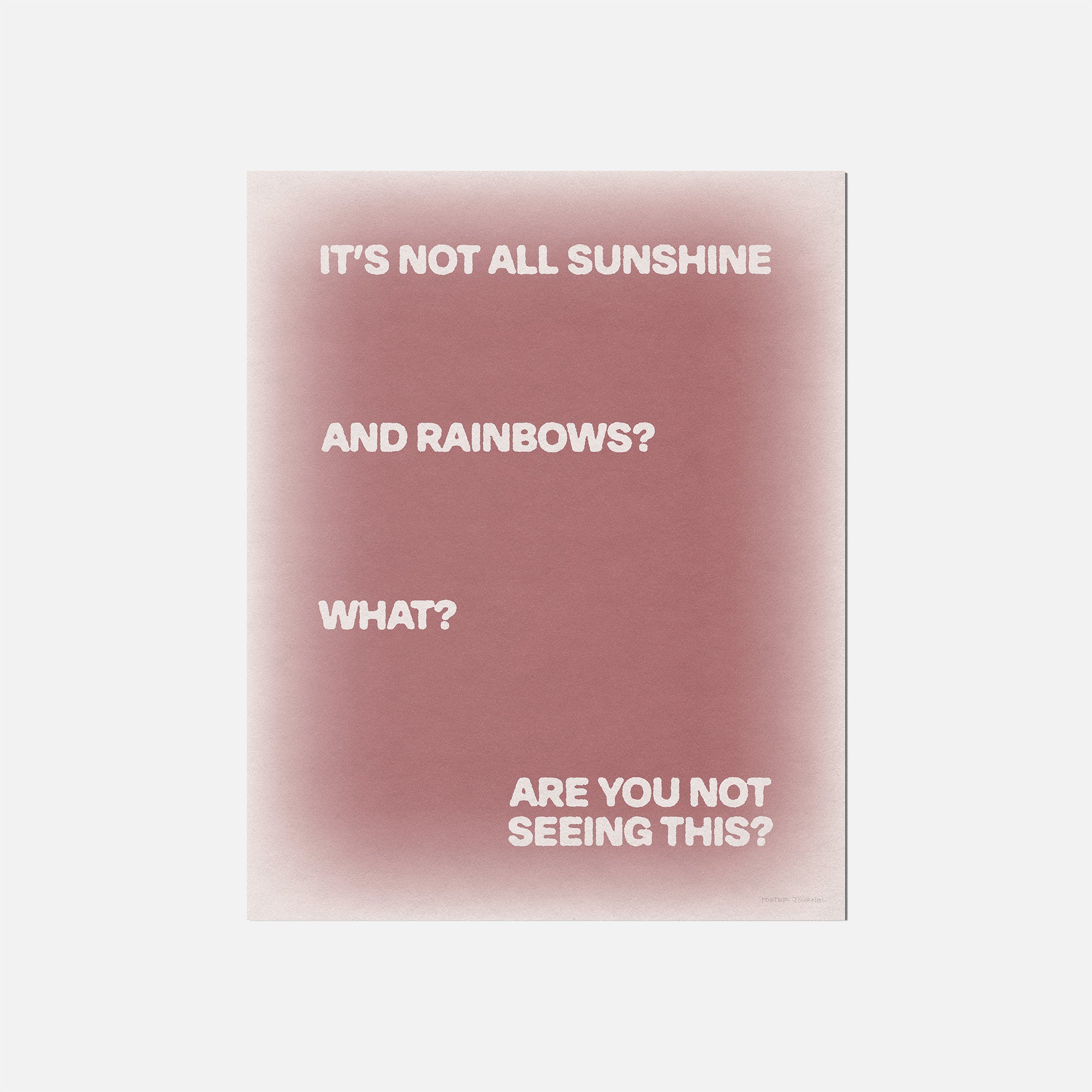 RAINBOWS PRINT