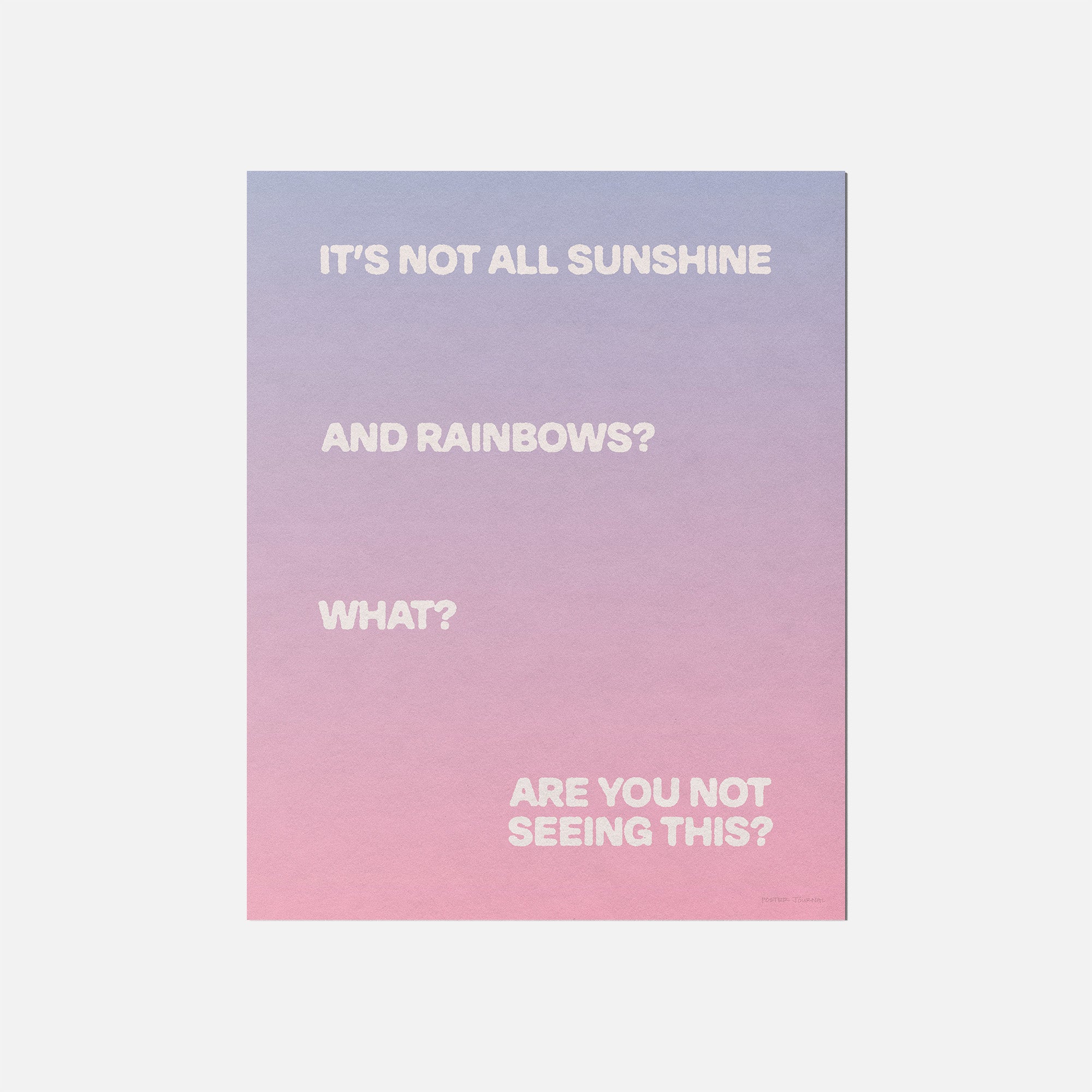 RAINBOWS PRINT
