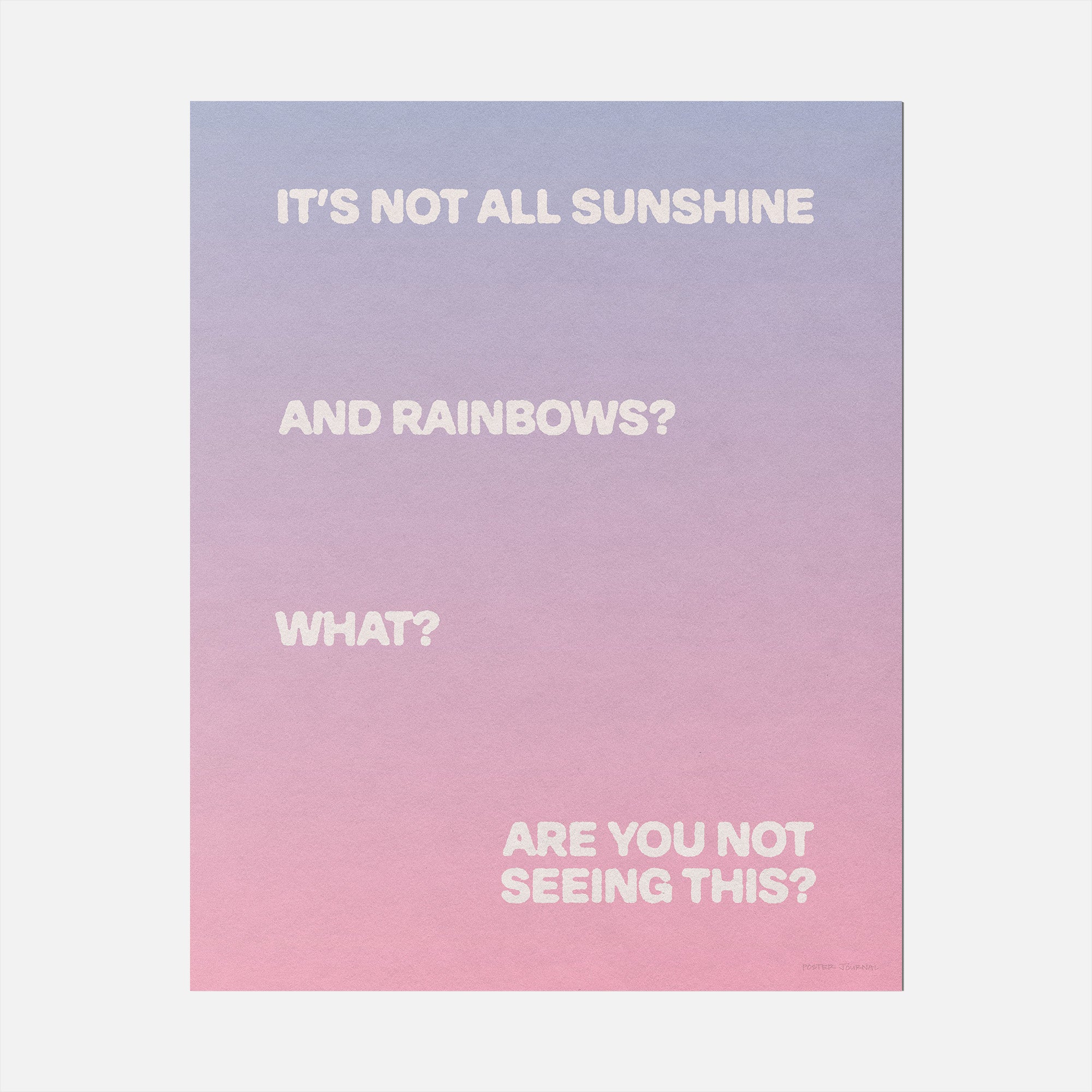 RAINBOWS PRINT