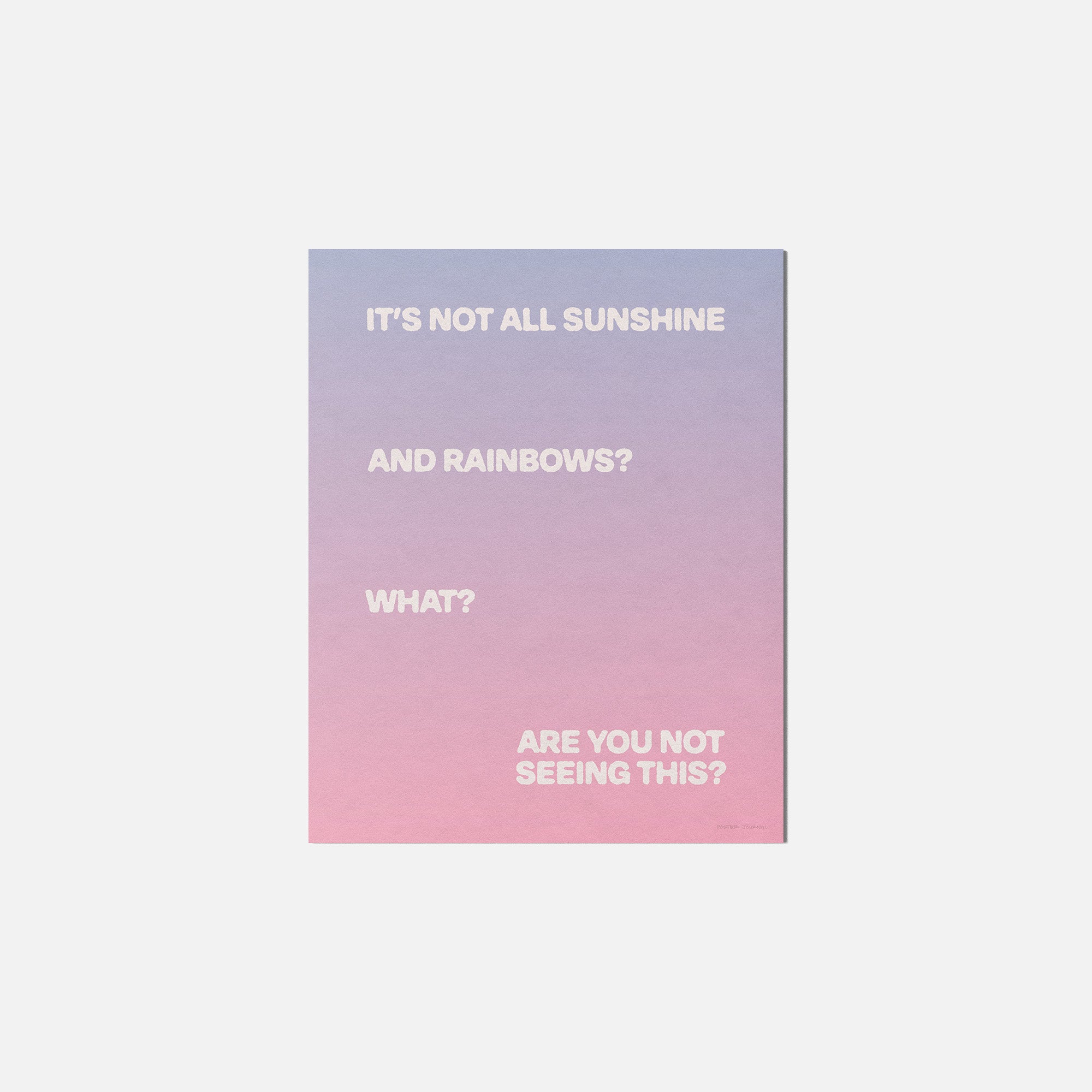 RAINBOWS PRINT