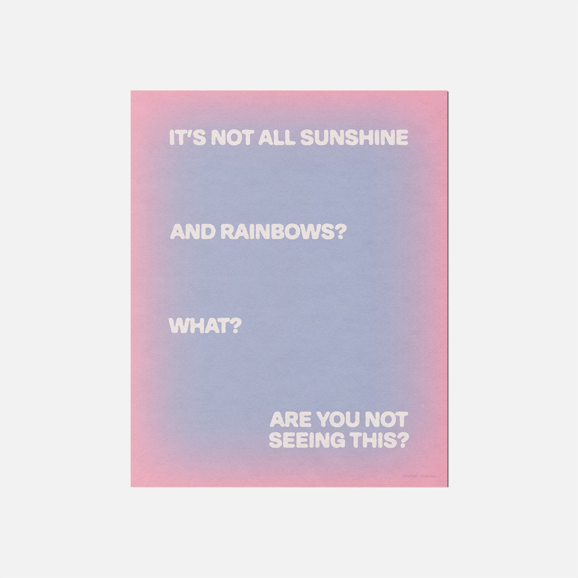RAINBOWS PRINT