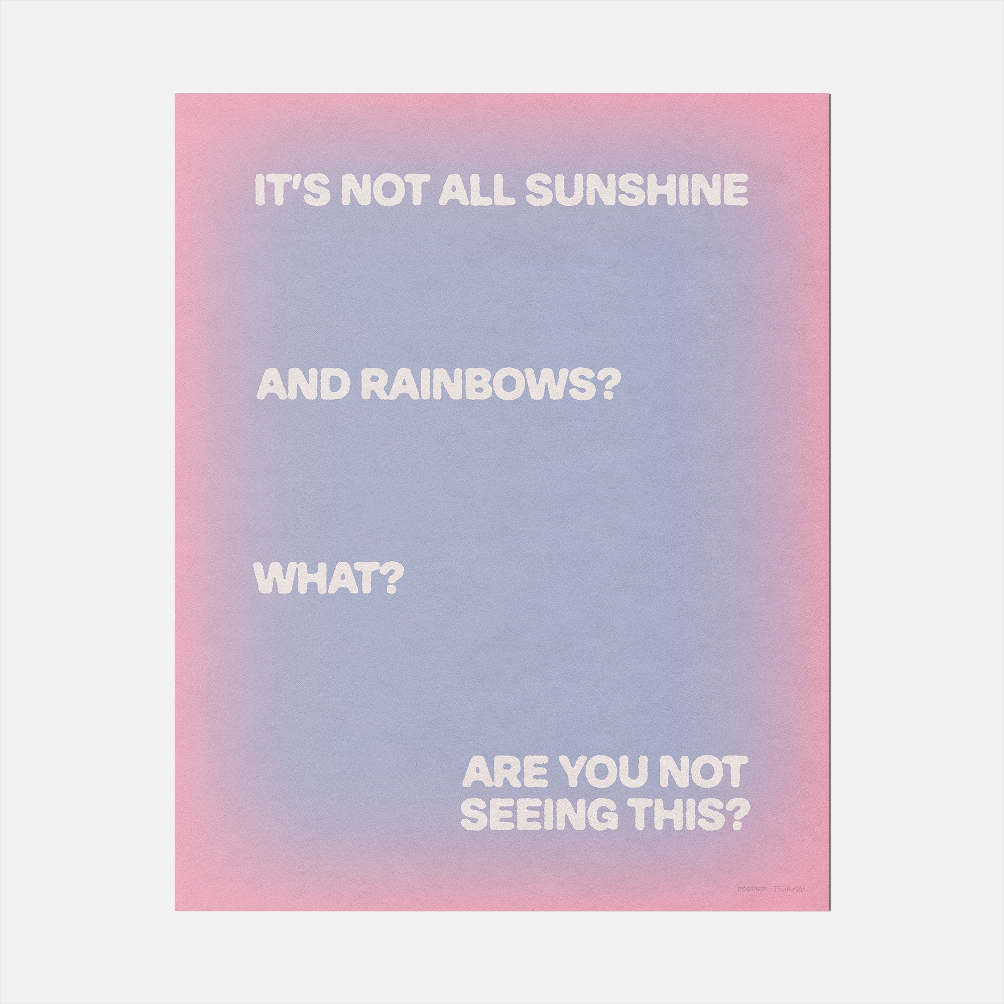 RAINBOWS PRINT