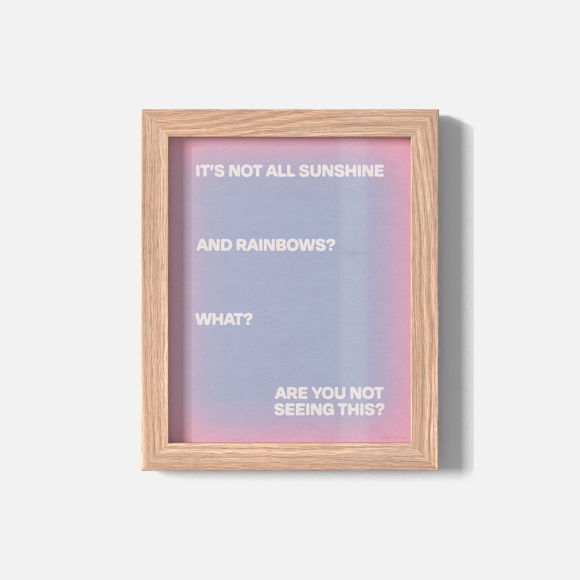 RAINBOWS PRINT