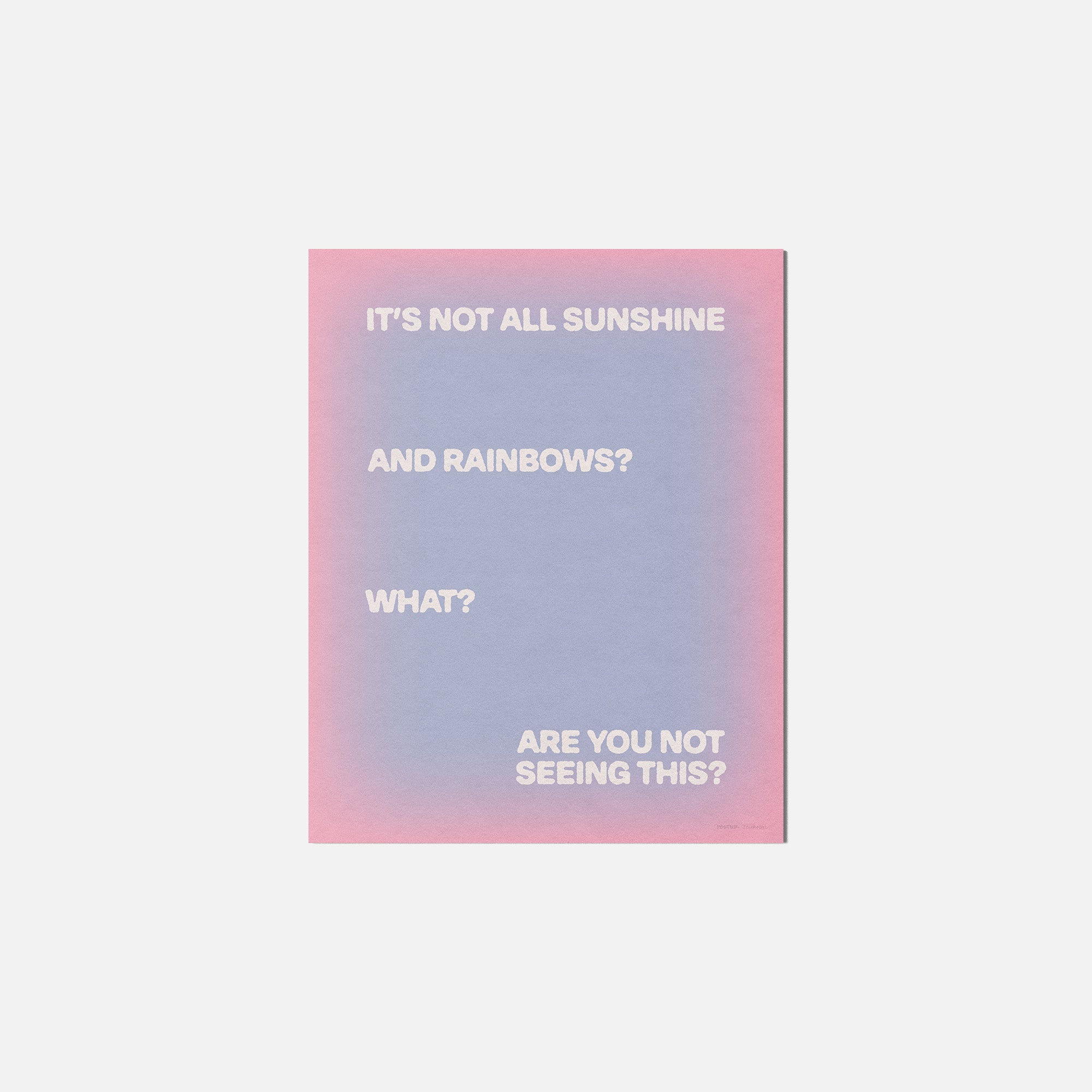 RAINBOWS PRINT