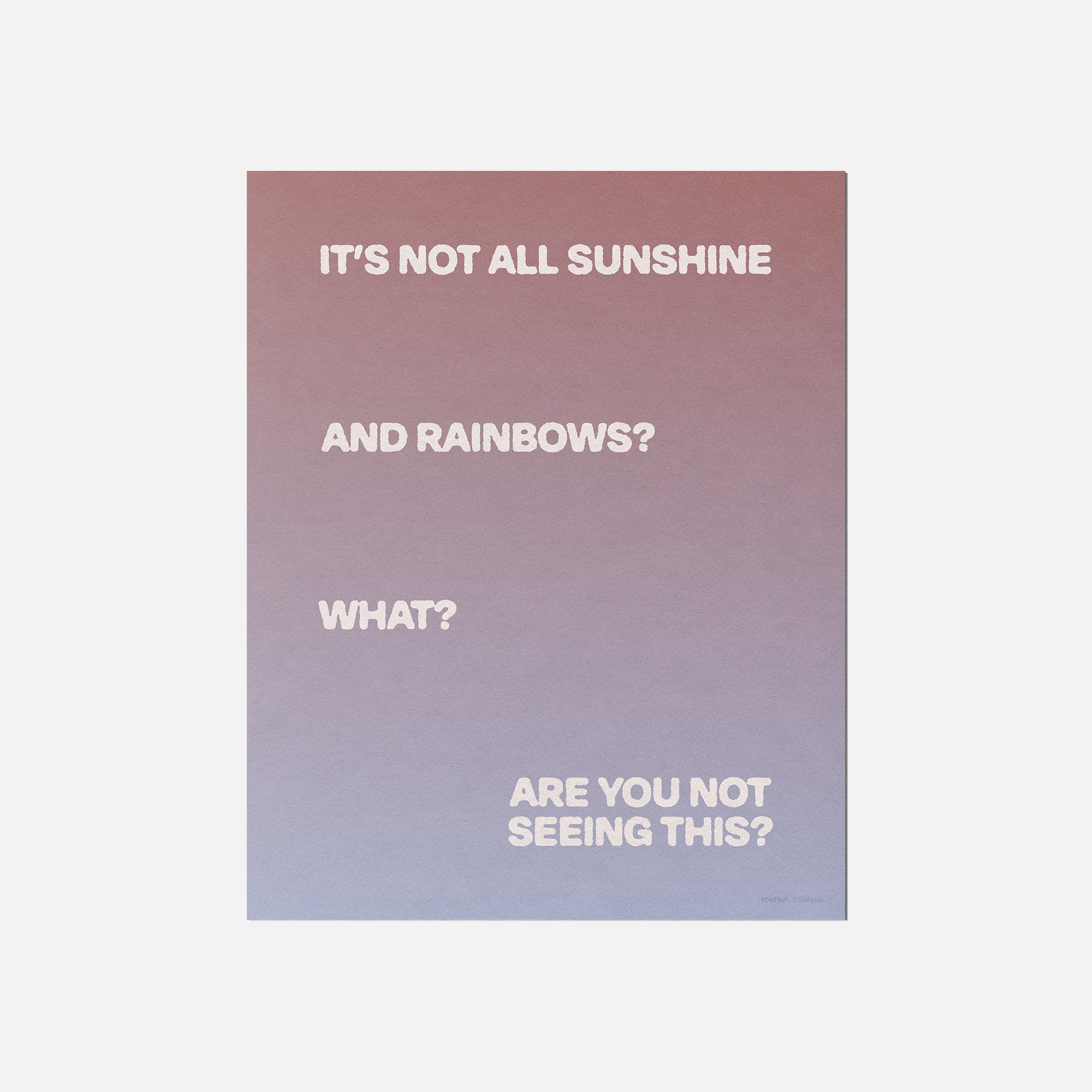 RAINBOWS PRINT
