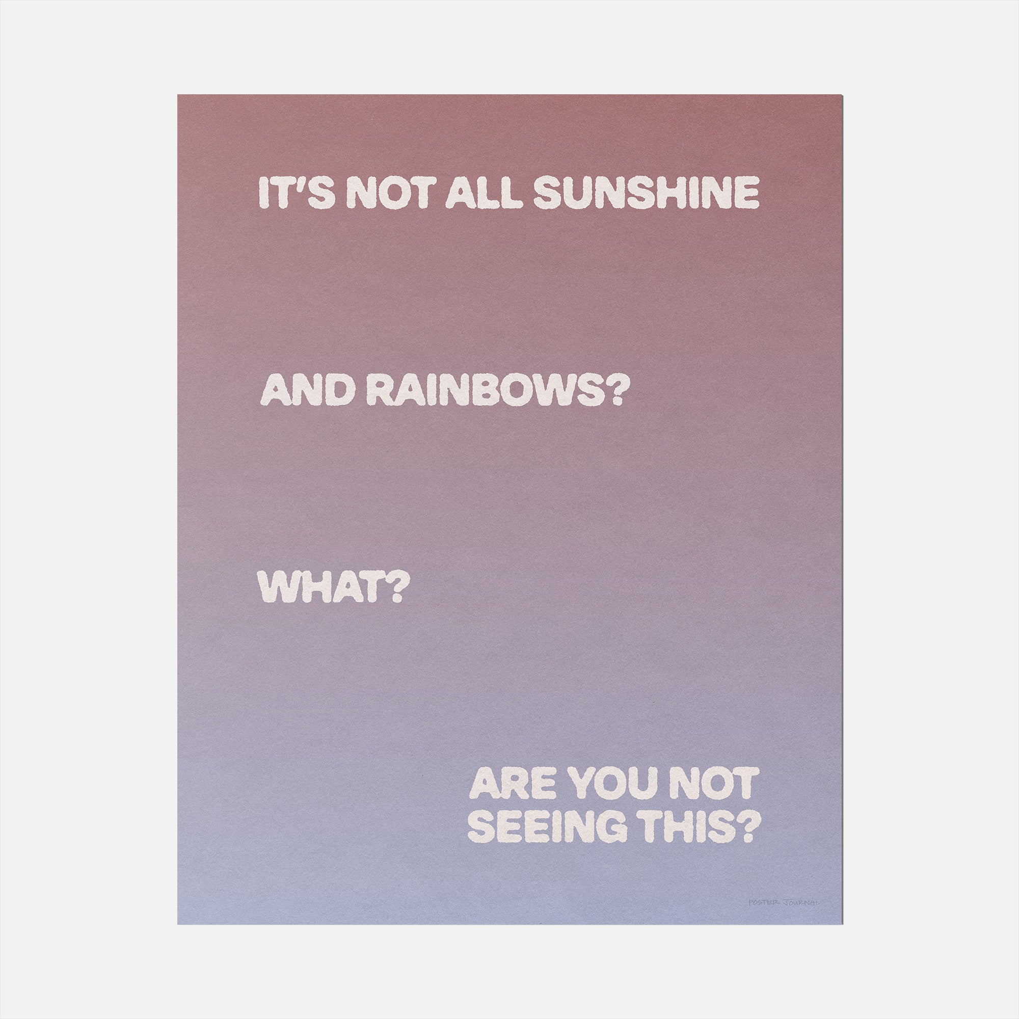 RAINBOWS PRINT