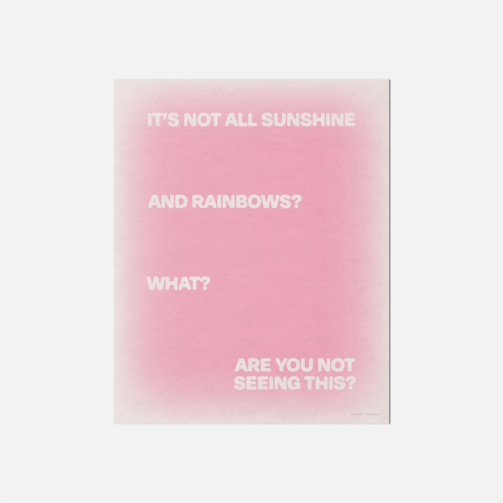 RAINBOWS PRINT