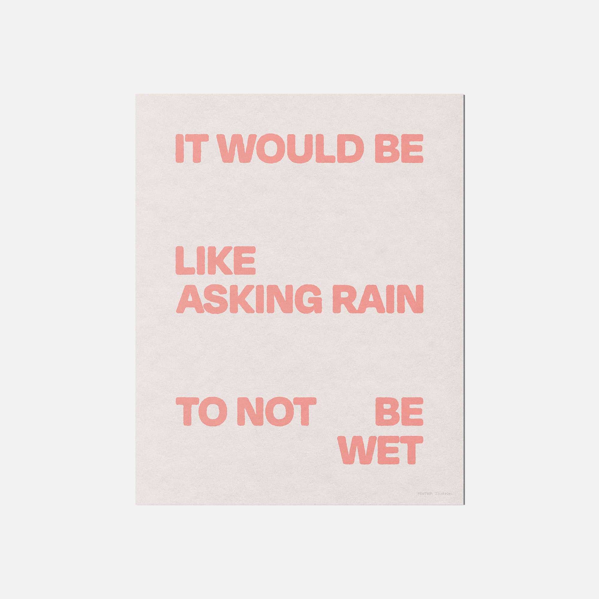 RAIN PRINT