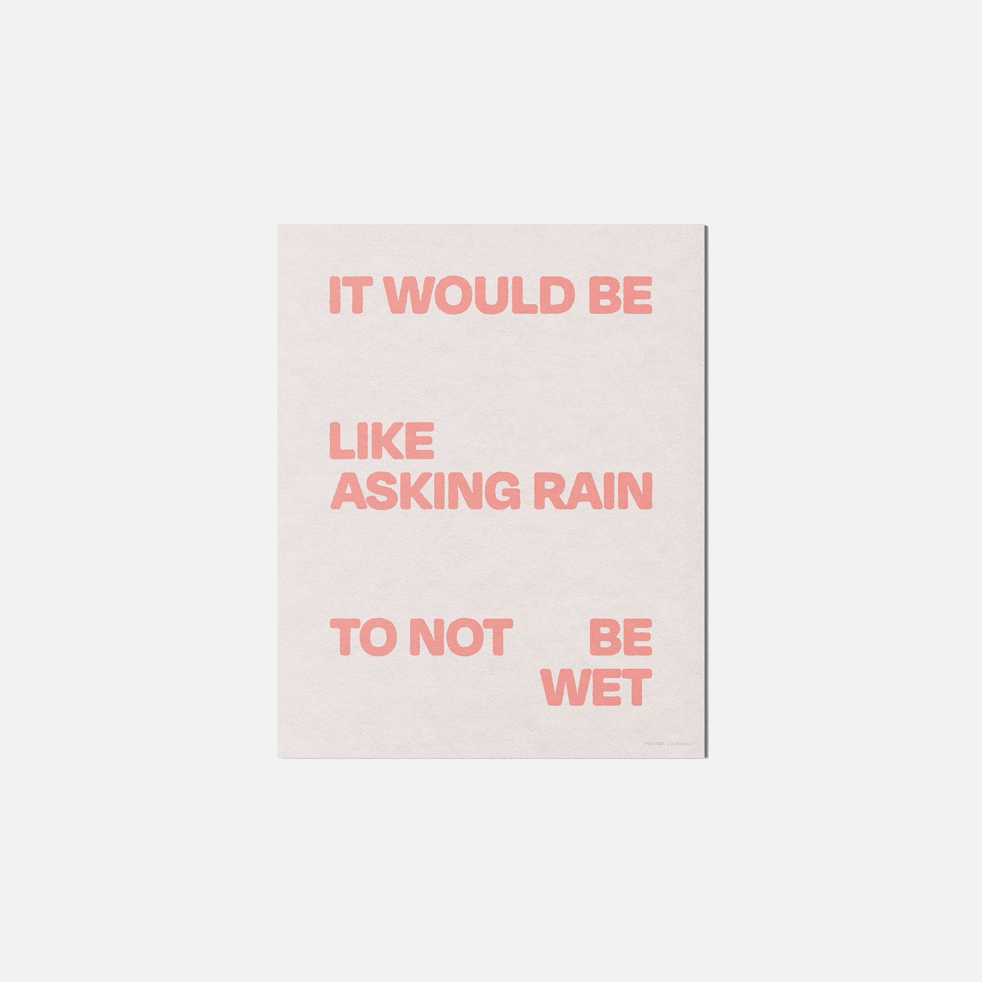 RAIN PRINT