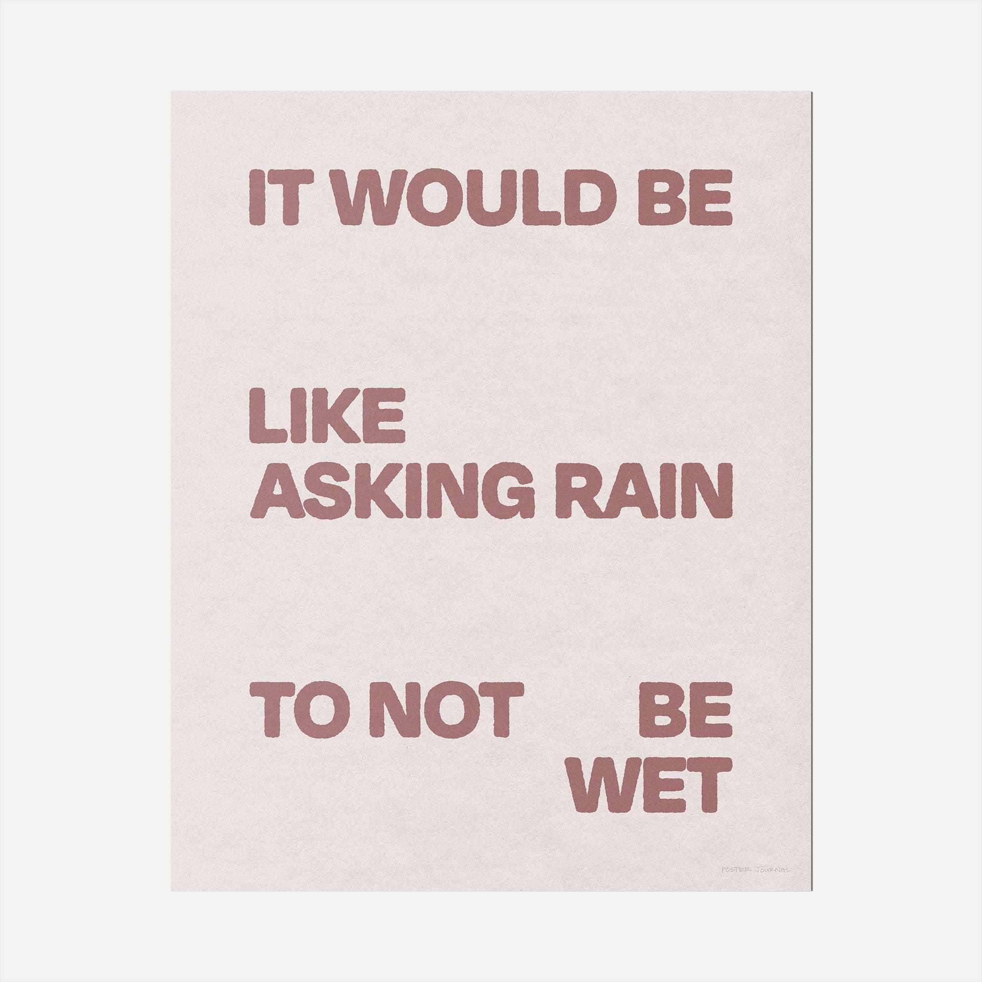 RAIN PRINT