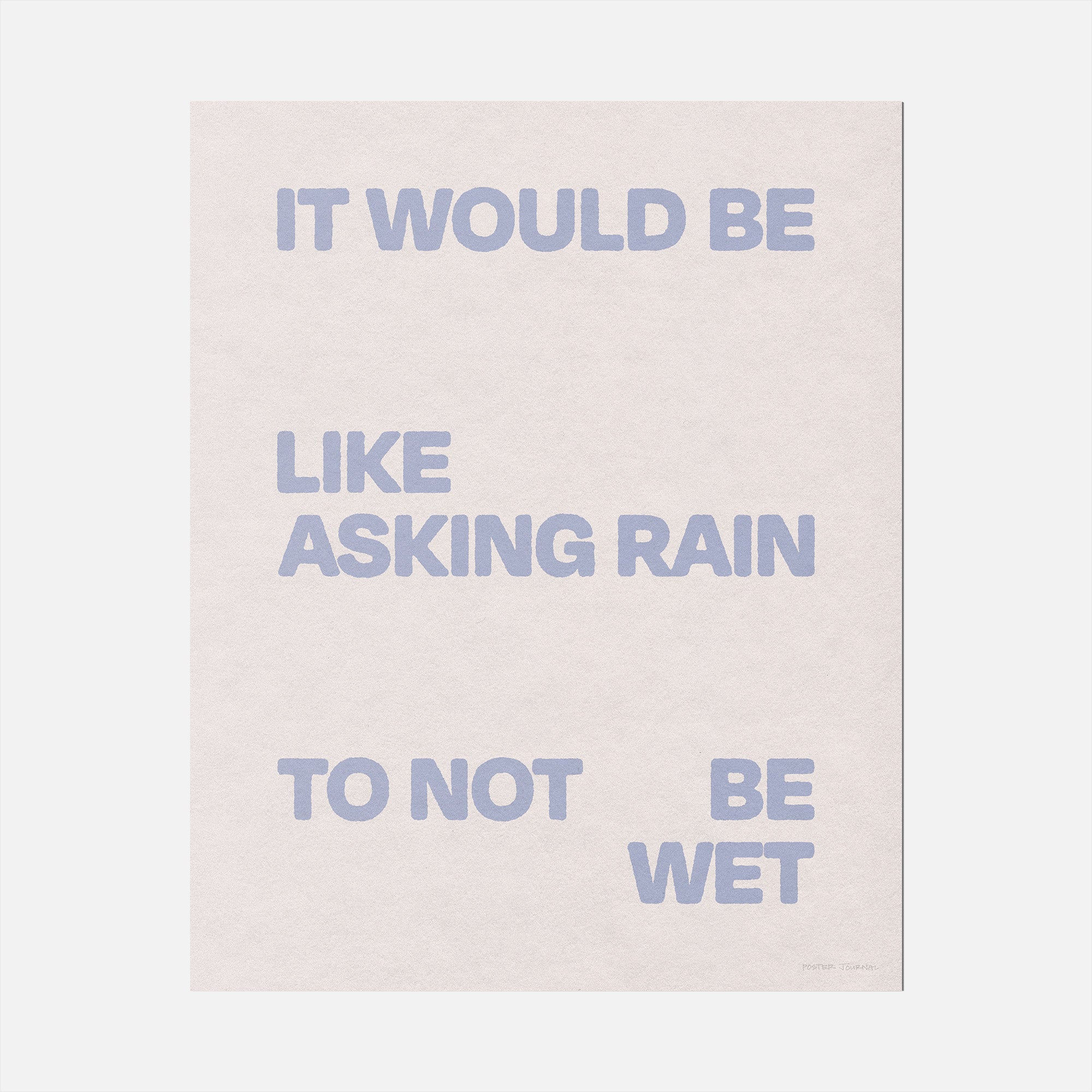 RAIN PRINT