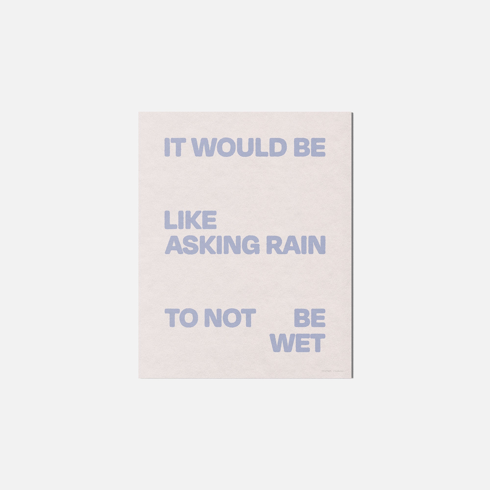 RAIN PRINT