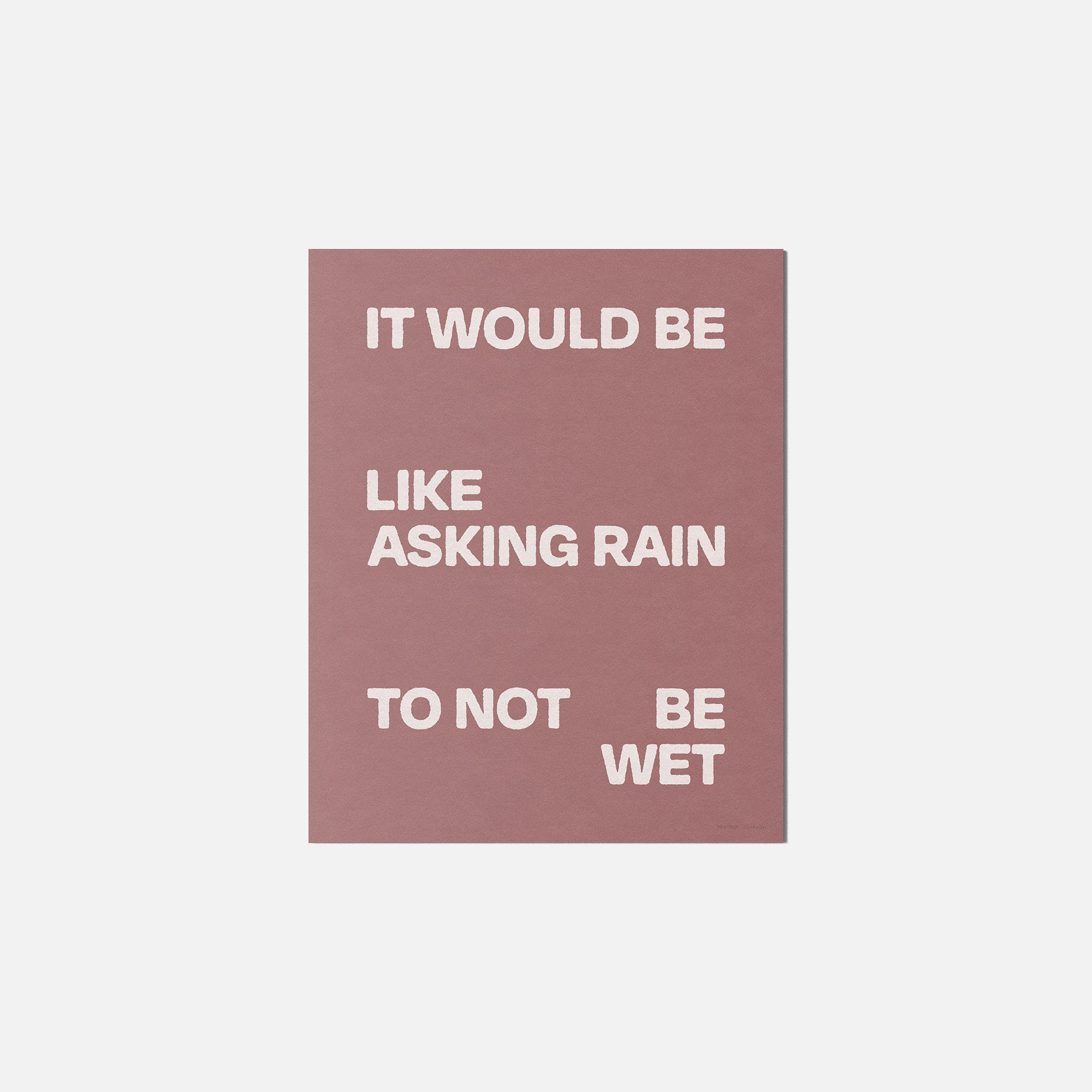 RAIN PRINT