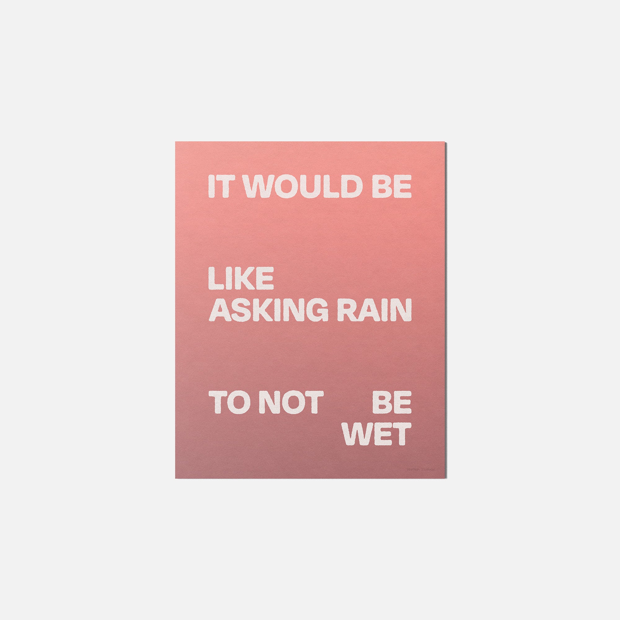 RAIN PRINT