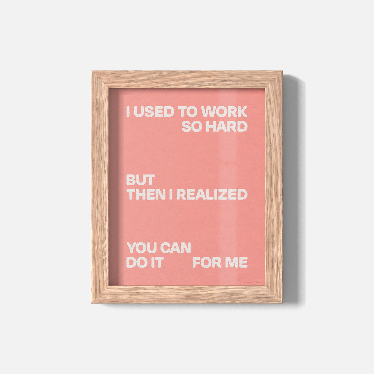 REALIZED PRINT