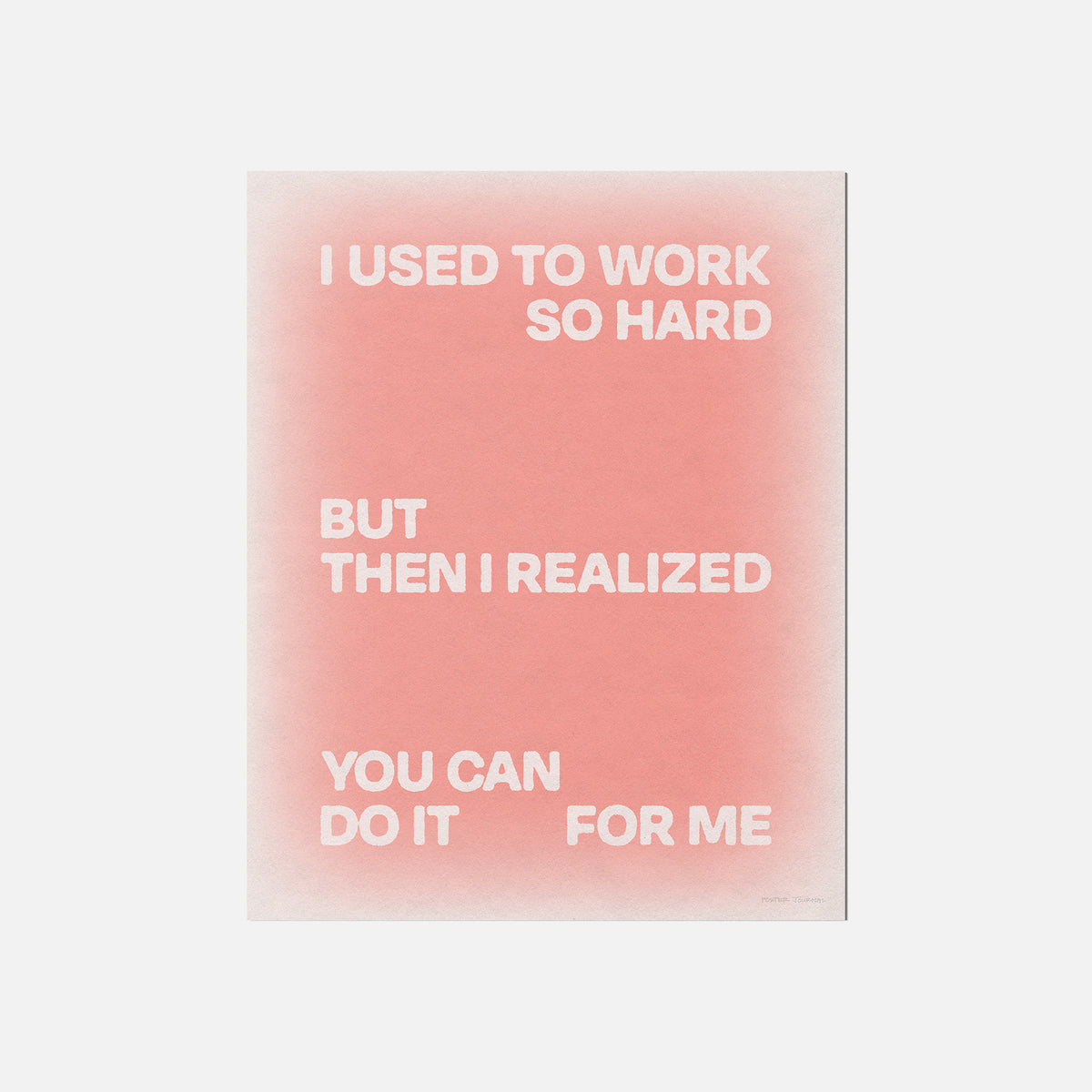 REALIZED PRINT