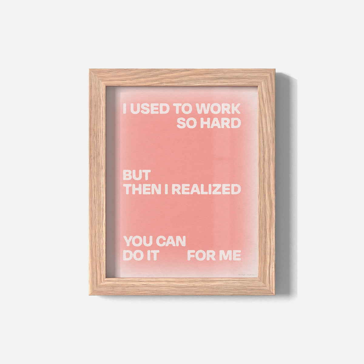 REALIZED PRINT