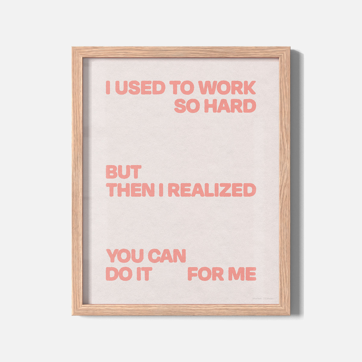 REALIZED PRINT