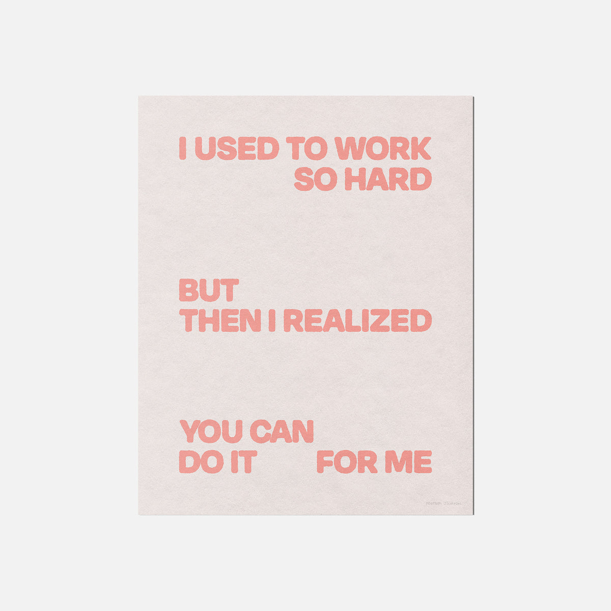 REALIZED PRINT