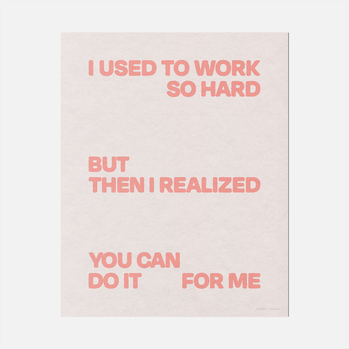 REALIZED PRINT