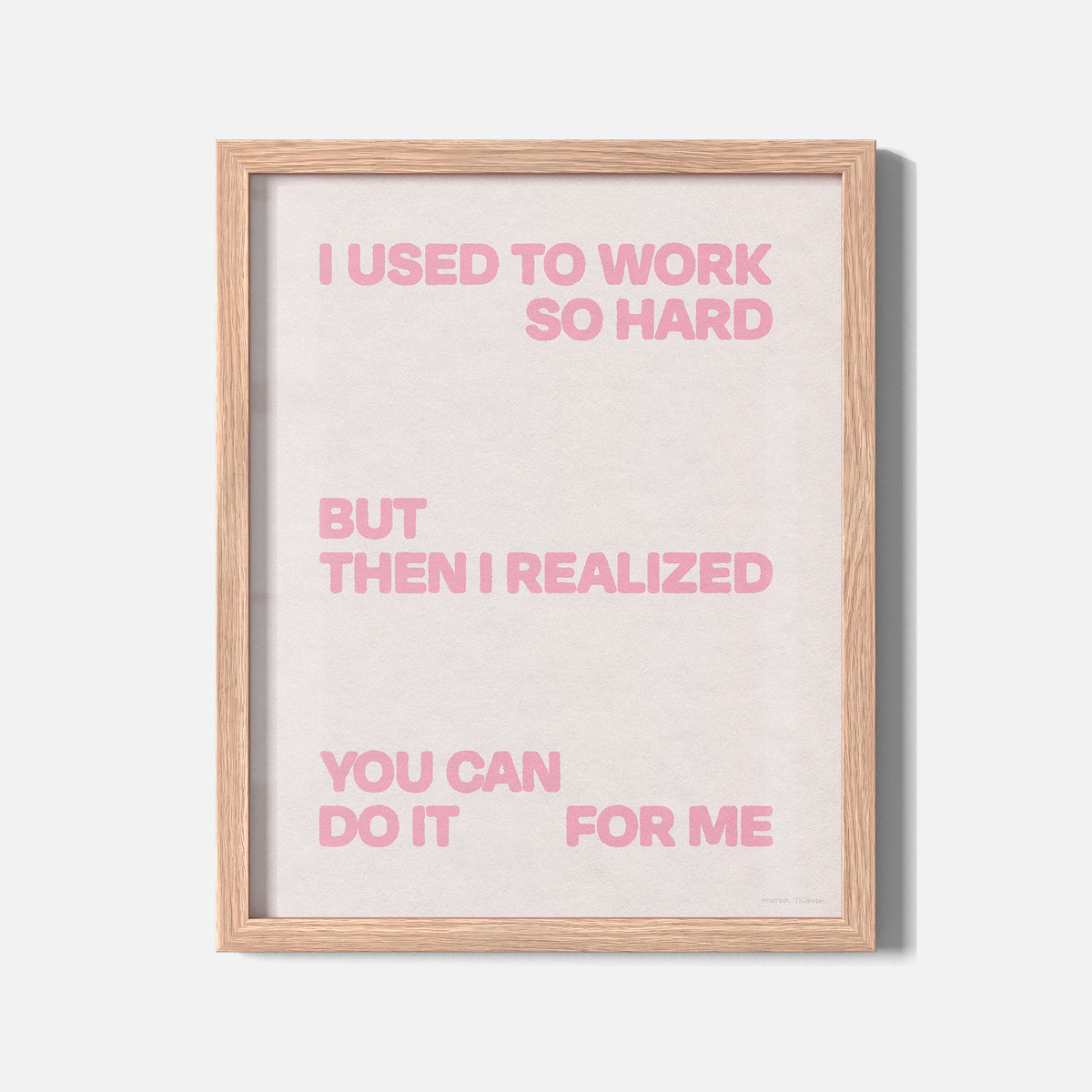 REALIZED PRINT