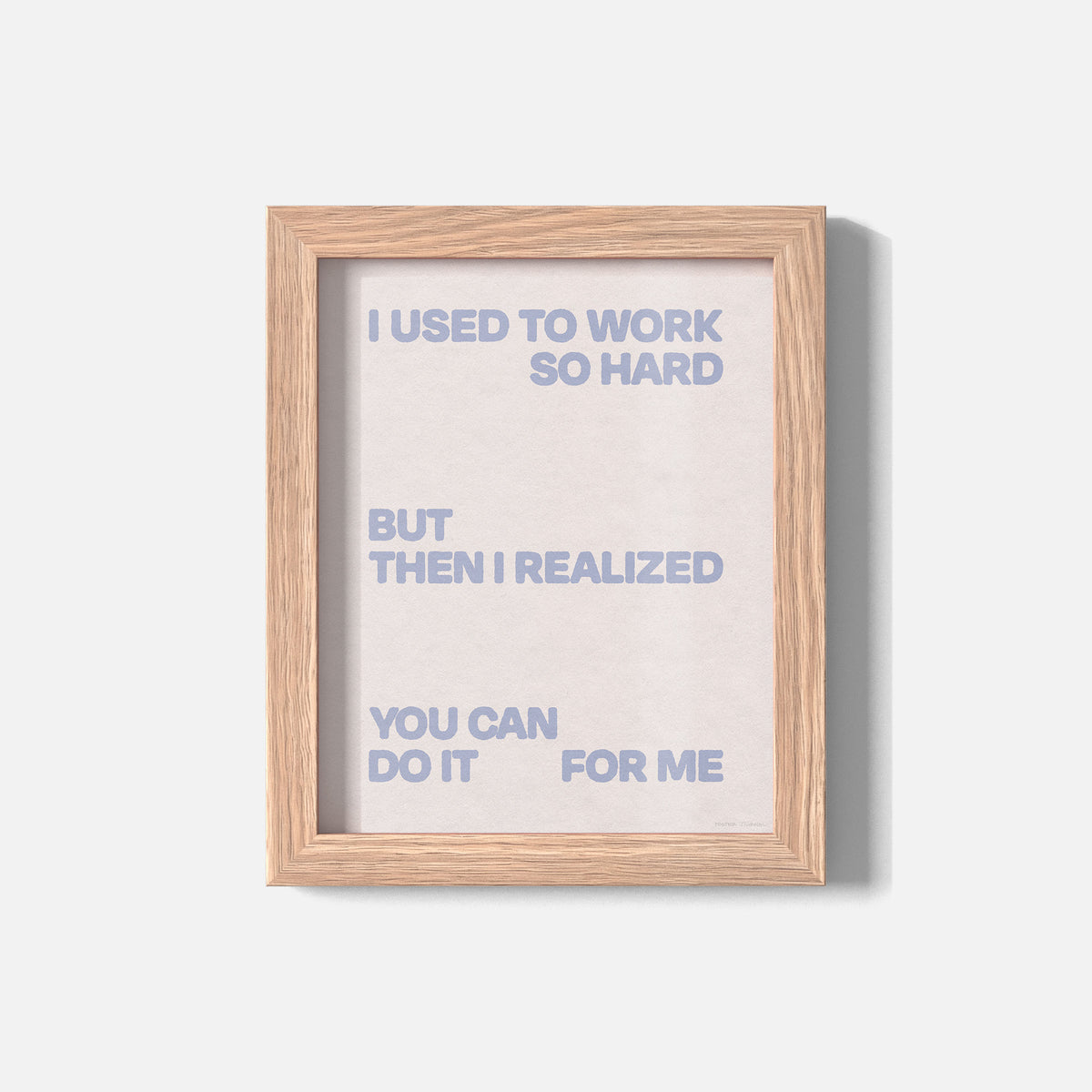 REALIZED PRINT