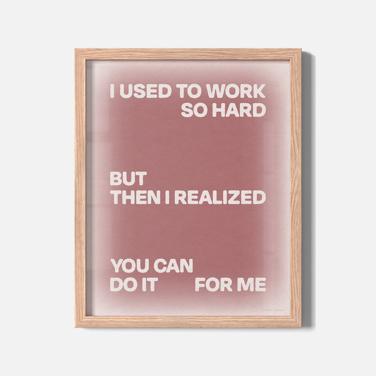 REALIZED PRINT
