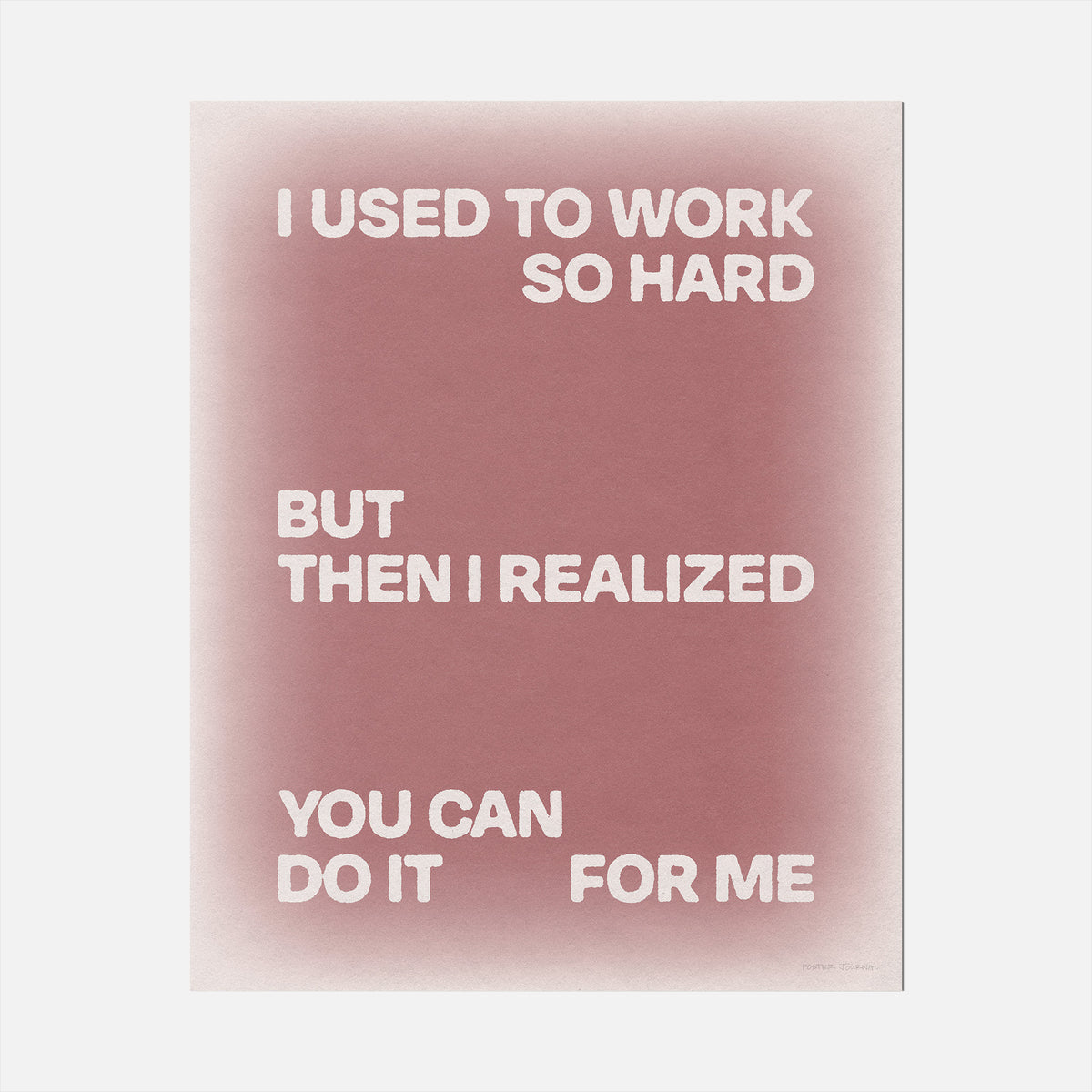 REALIZED PRINT