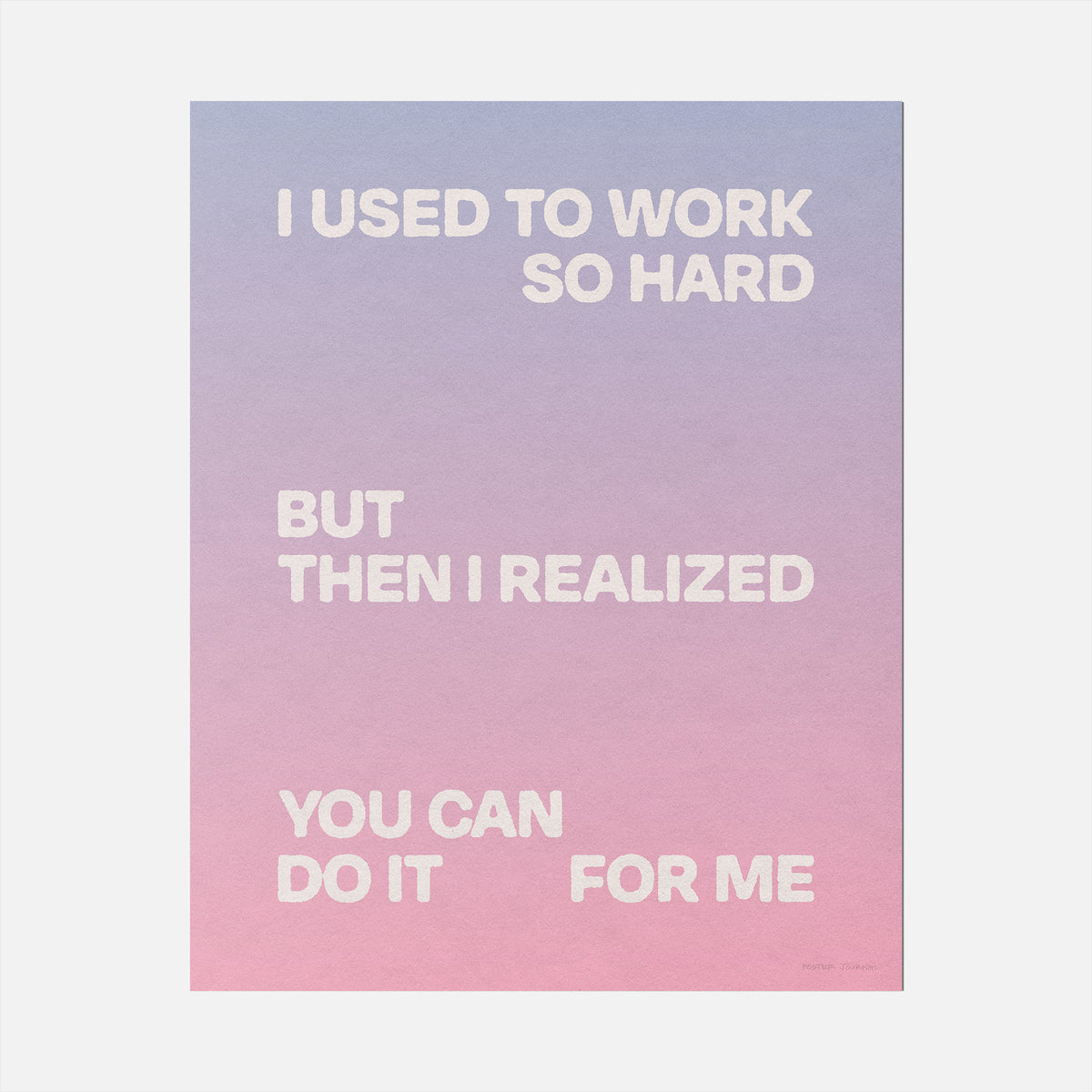 REALIZED PRINT