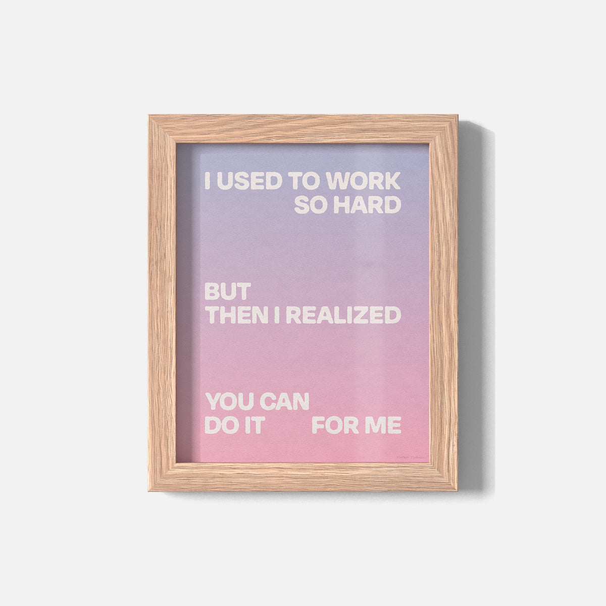 REALIZED PRINT