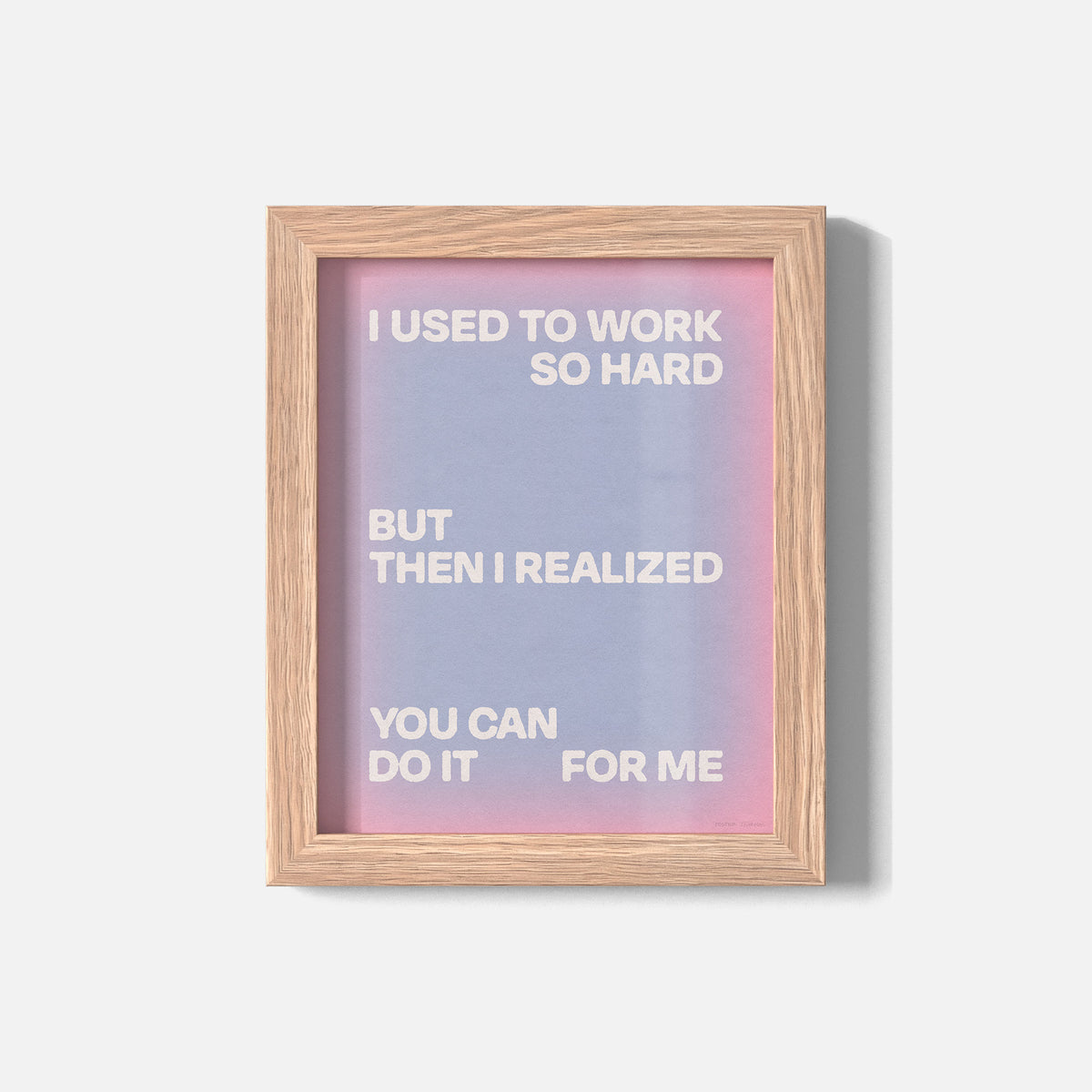 REALIZED PRINT