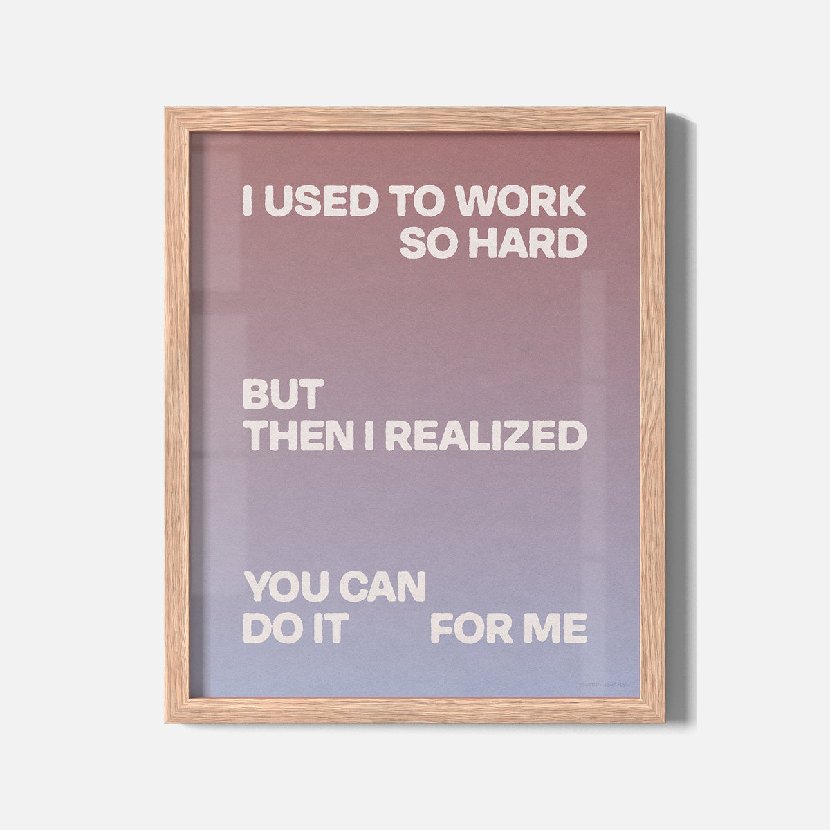 REALIZED PRINT