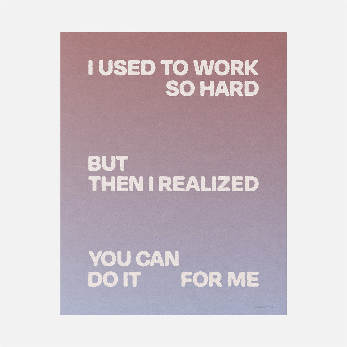 REALIZED PRINT
