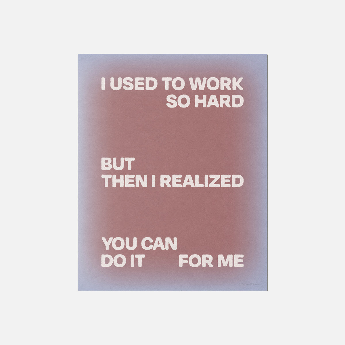 REALIZED PRINT