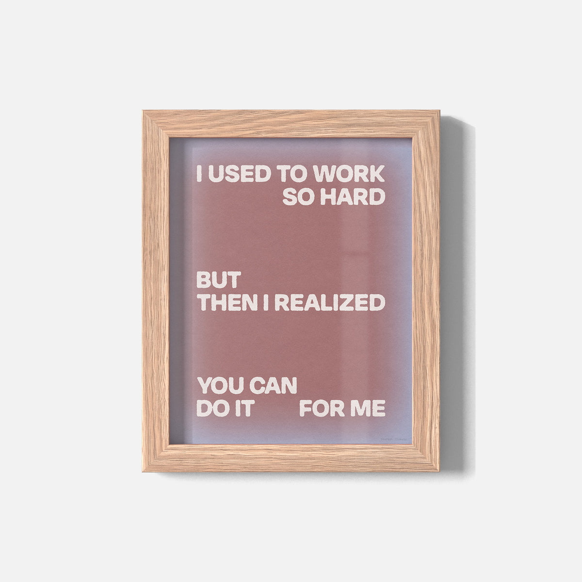 REALIZED PRINT