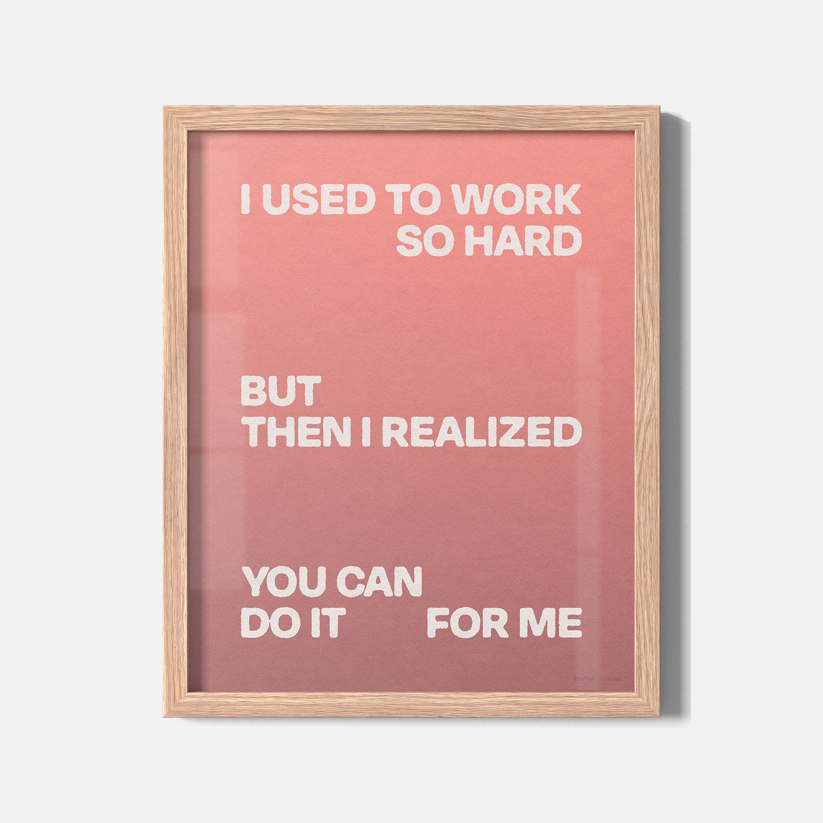 REALIZED PRINT