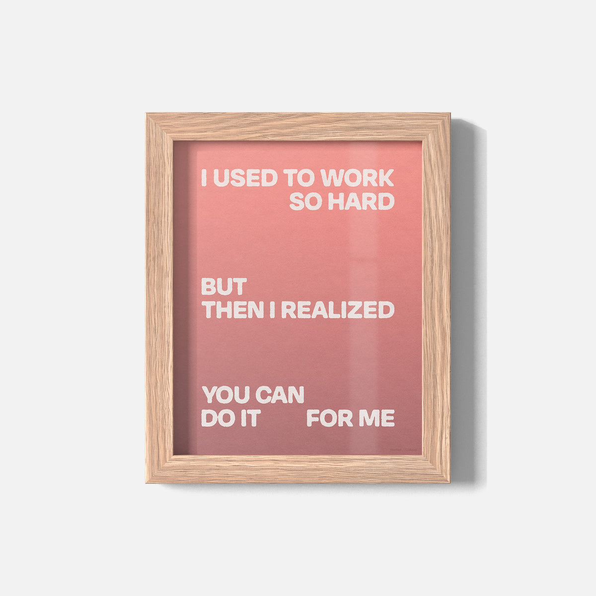REALIZED PRINT