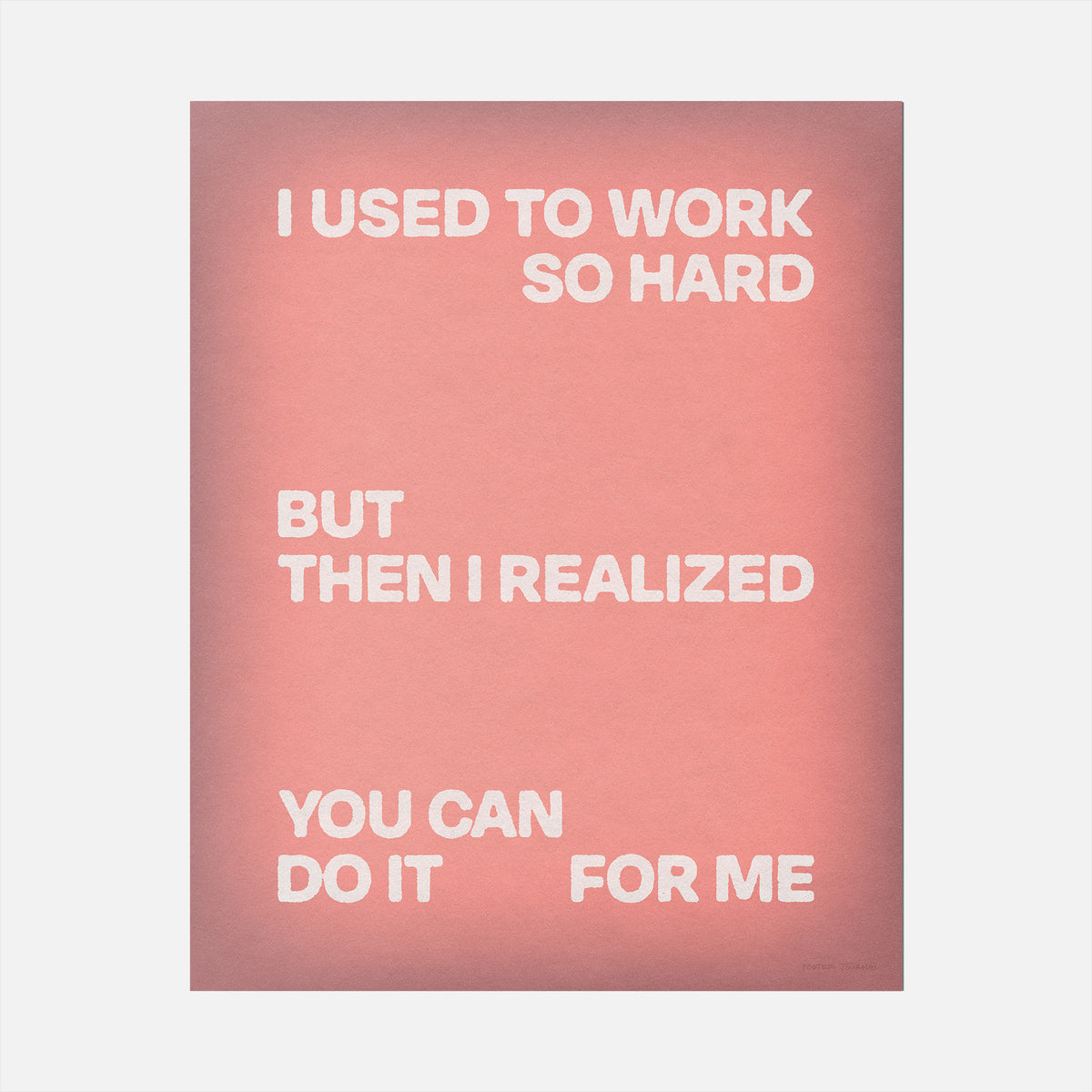 REALIZED PRINT