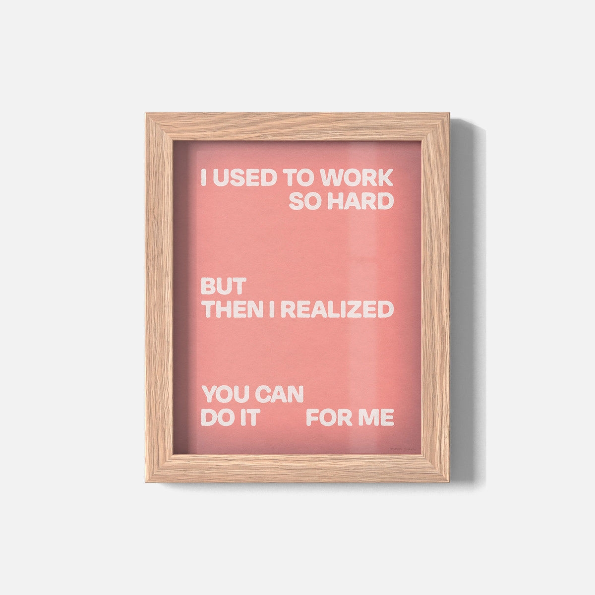 REALIZED PRINT