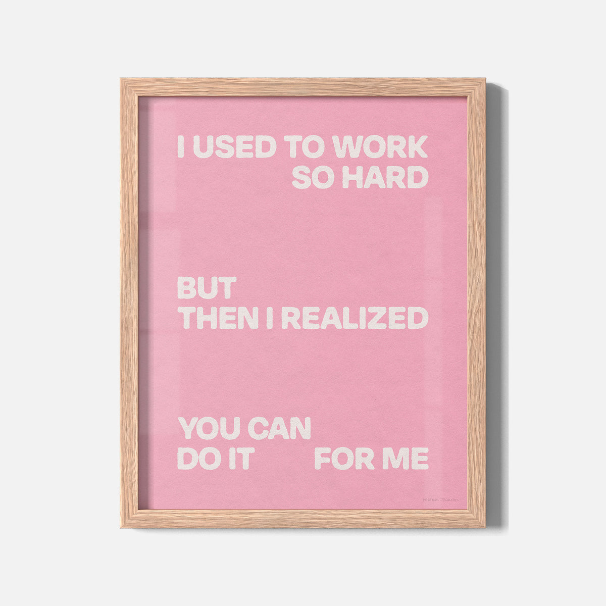 REALIZED PRINT