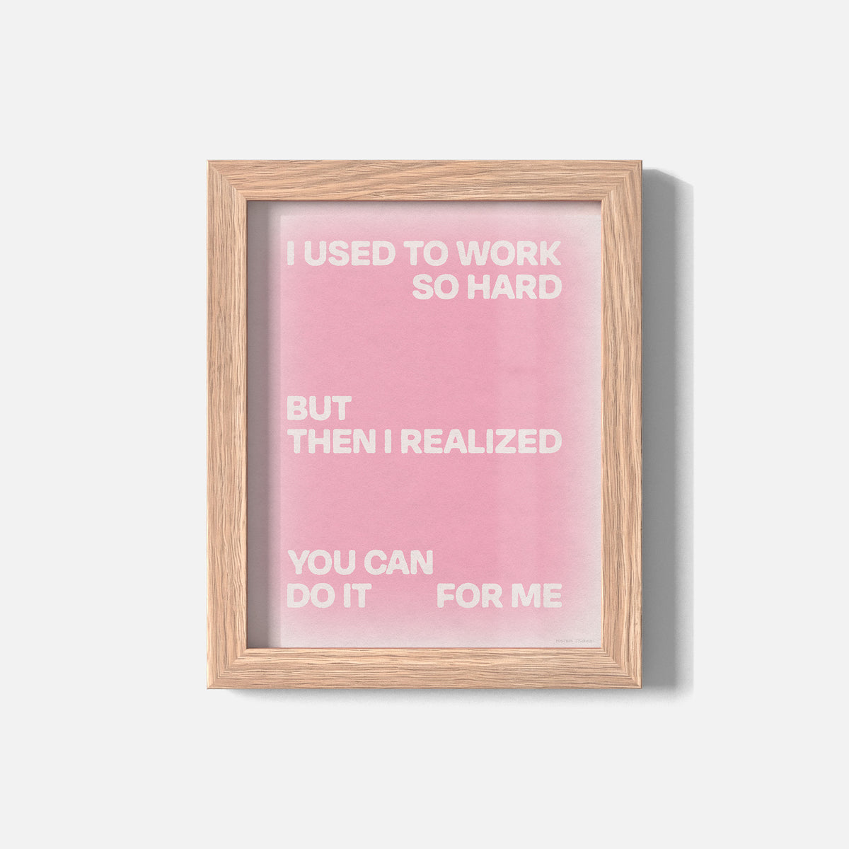 REALIZED PRINT