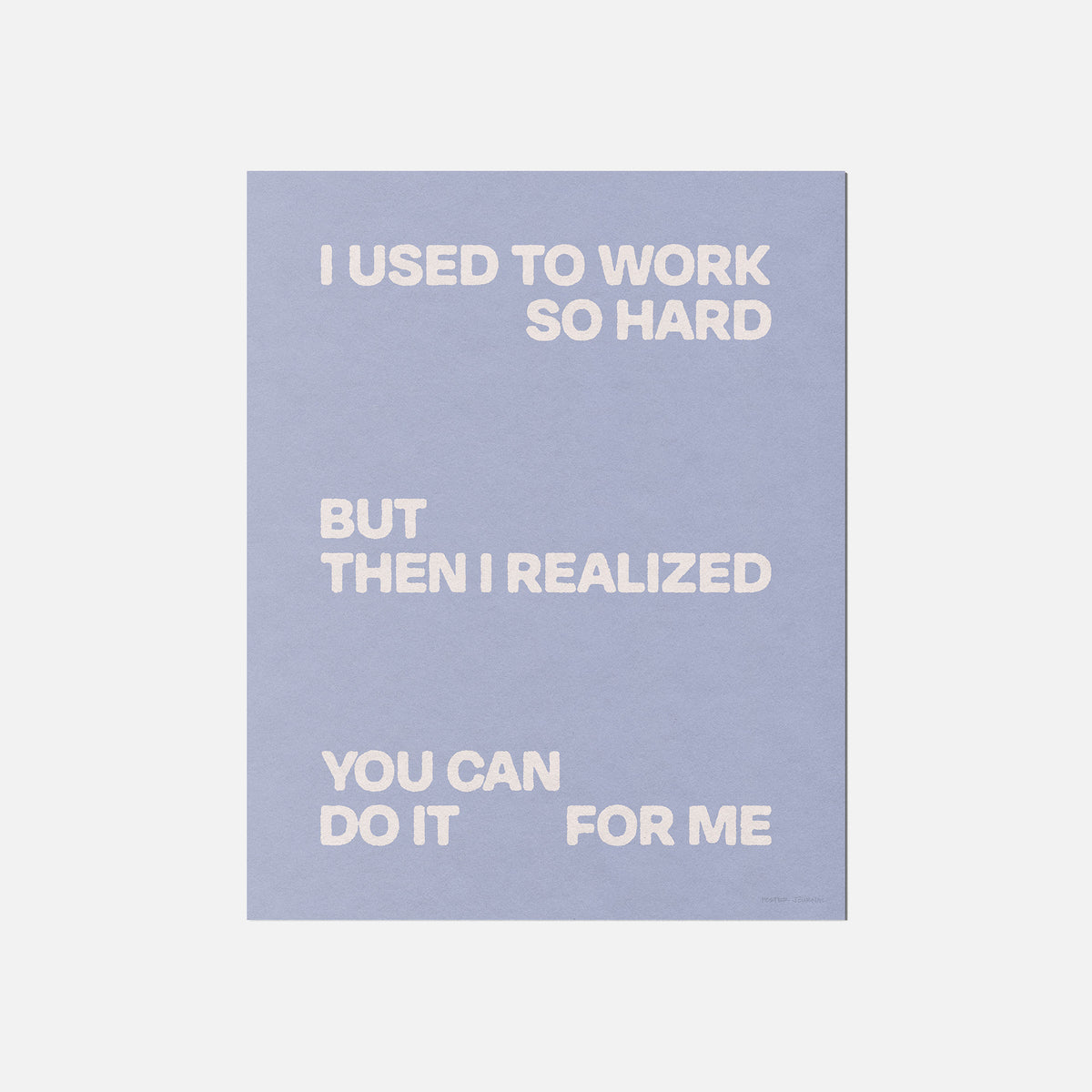REALIZED PRINT