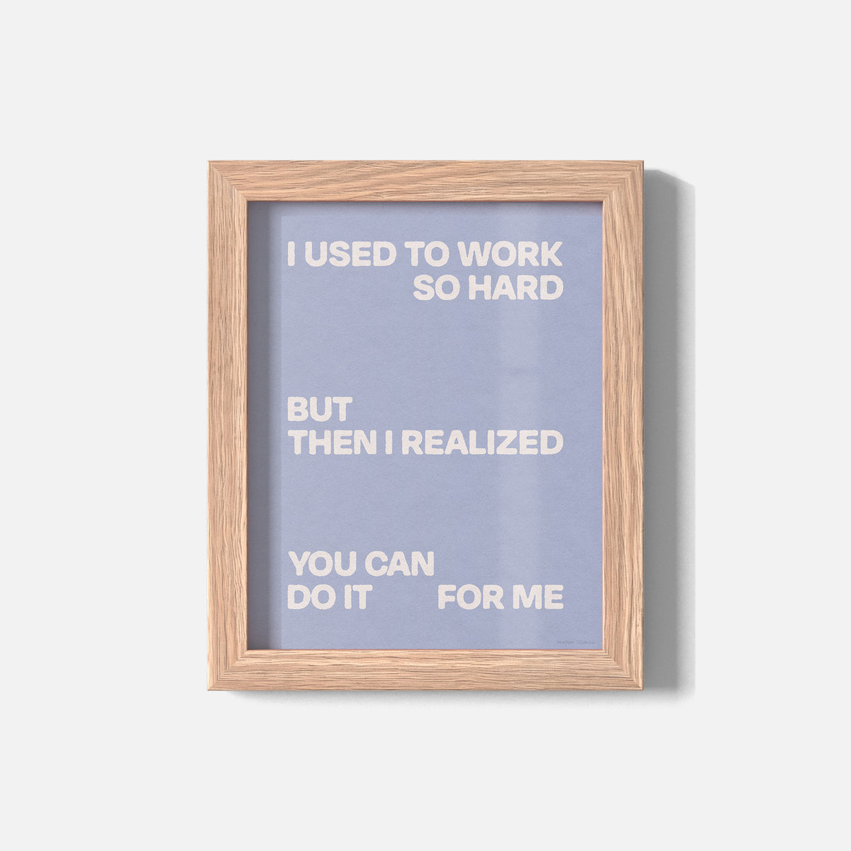 REALIZED PRINT