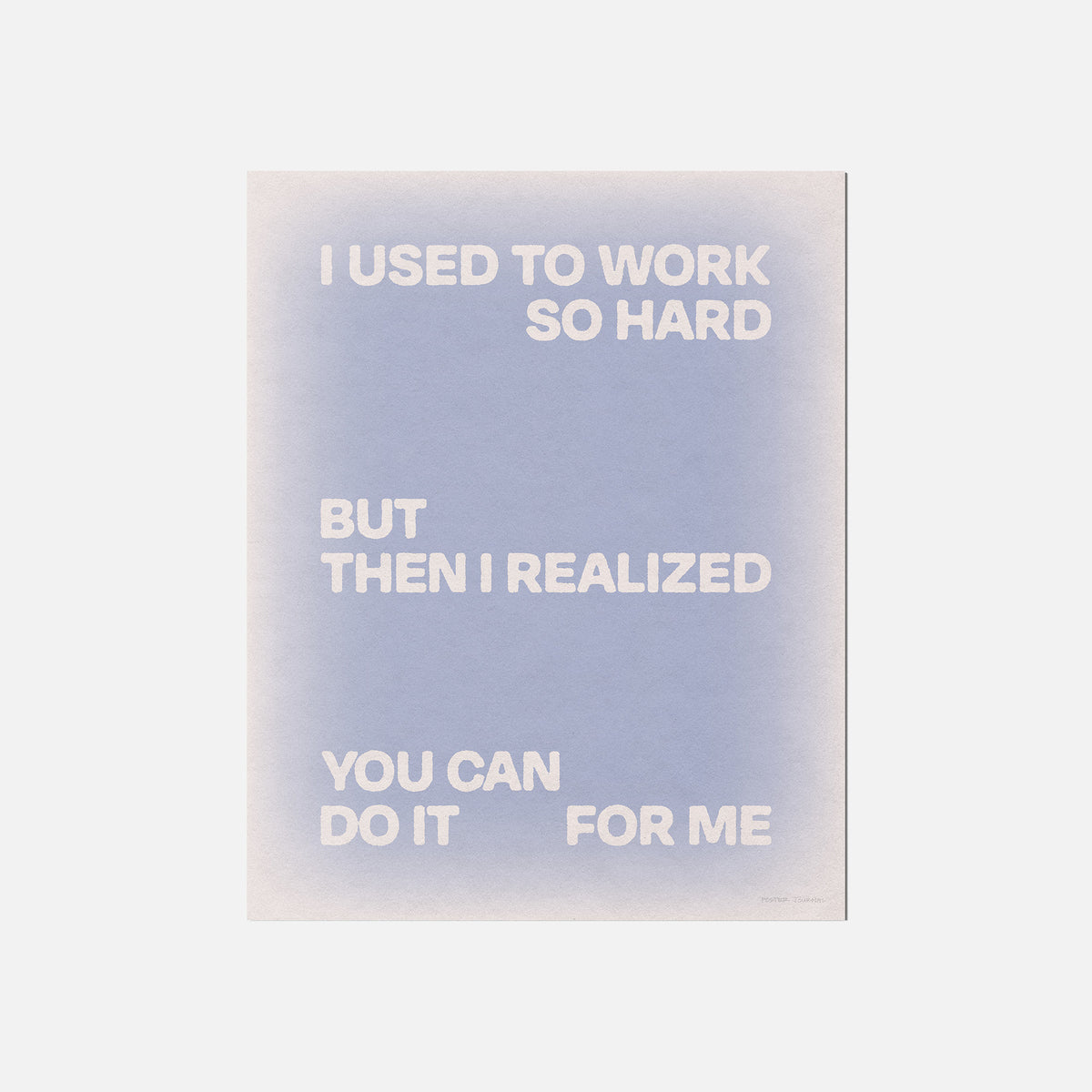 REALIZED PRINT