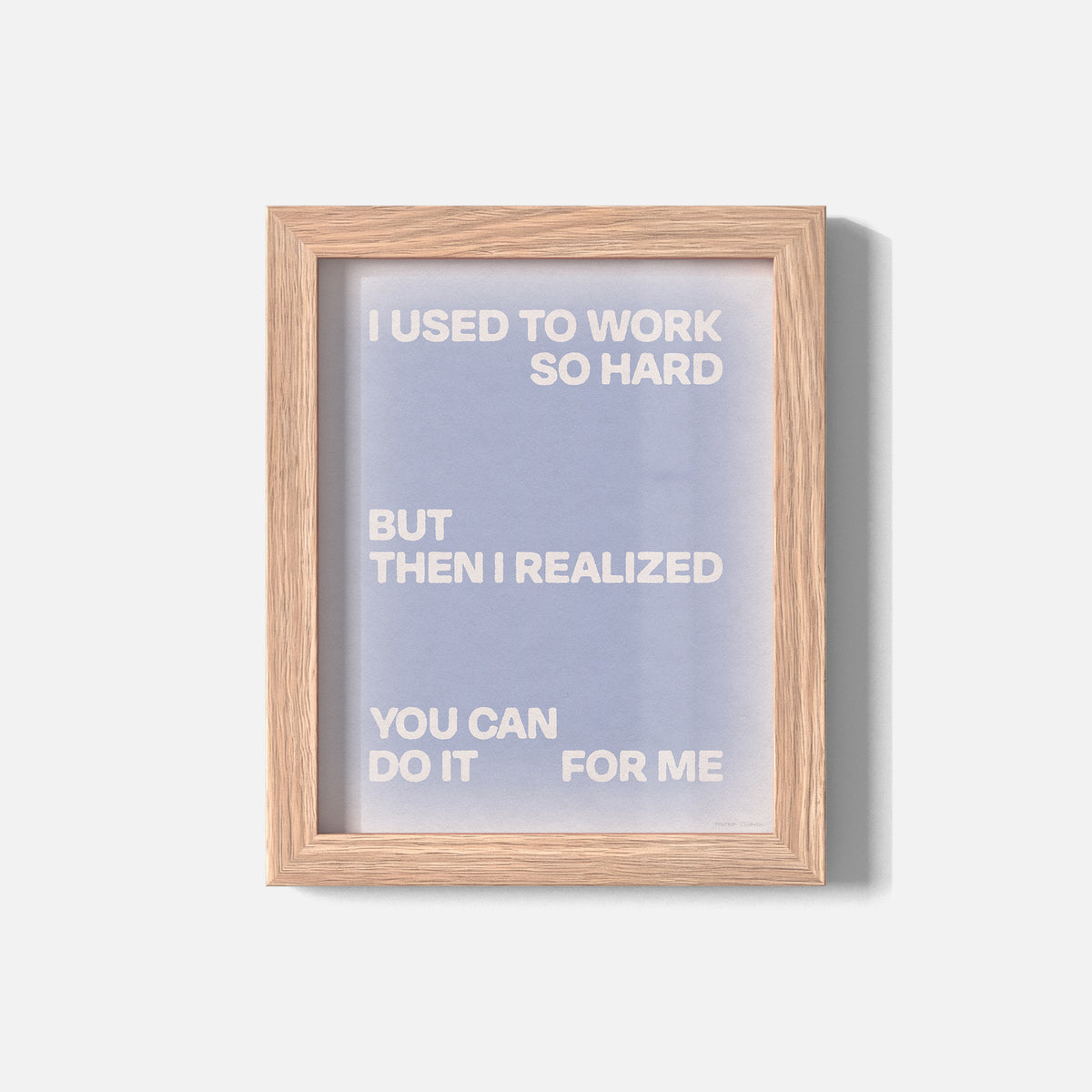 REALIZED PRINT