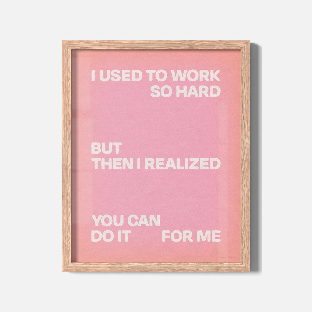 REALIZED PRINT