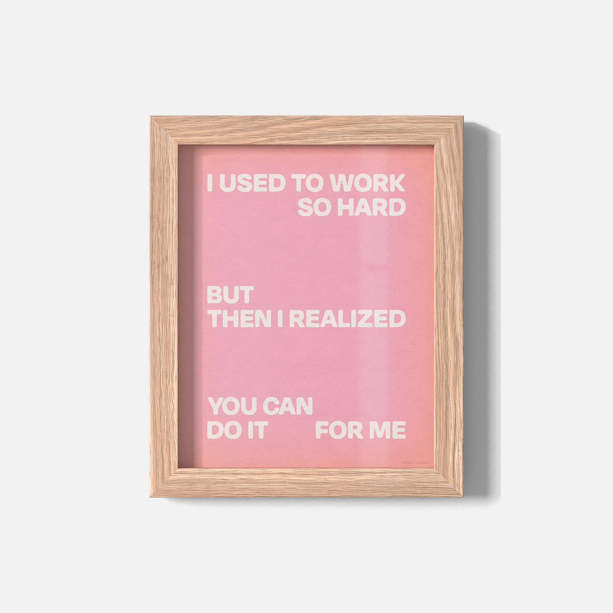 REALIZED PRINT