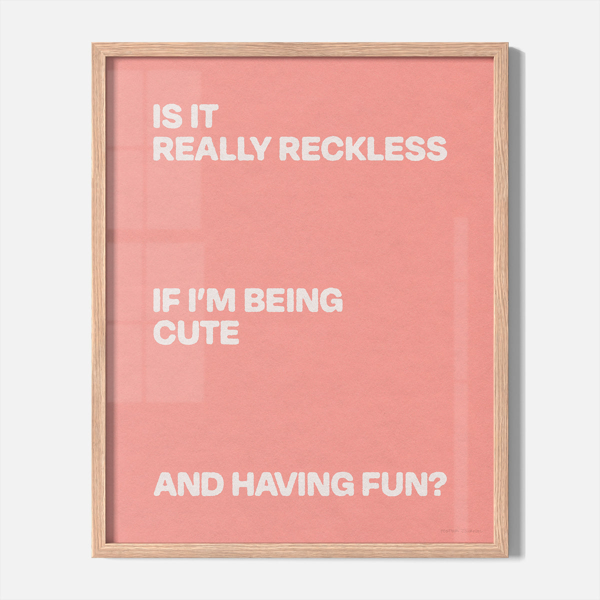 RECKLESS PRINT