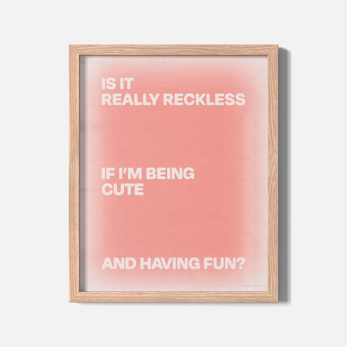 RECKLESS PRINT