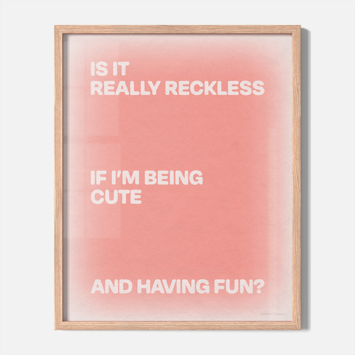 RECKLESS PRINT